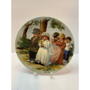 Knowles 1983 "HERE COMES THE BRIDE "4th of 4 From Friends I Remember Series wCoA